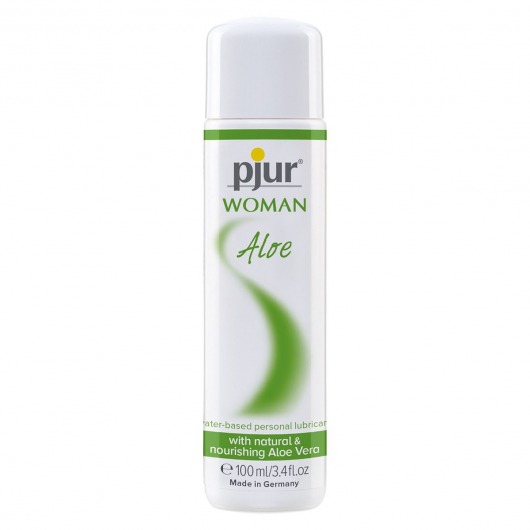 Лубрикант на водной основе pjur WOMAN Aloe - 100 мл. - Pjur - купить с доставкой в Астрахани