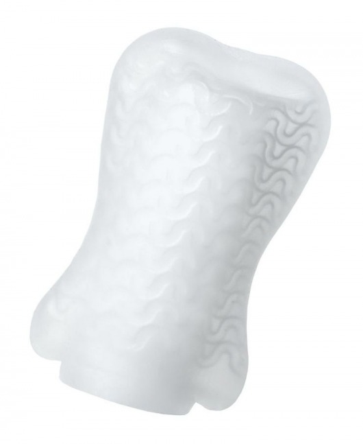 Белый мастурбатор A-Toys Pocket Wavy - A-toys - в Астрахани купить с доставкой