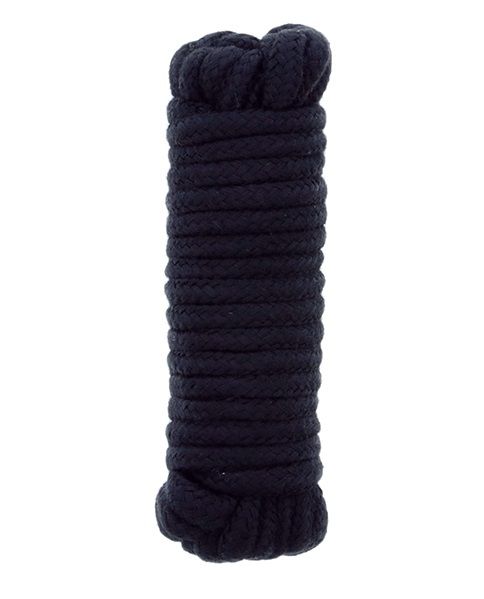 Чёрная веревка для связывания BONDX LOVE ROPE - 5 м. - Dream Toys - купить с доставкой в Астрахани