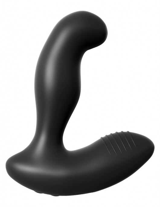 Черный массажер простаты Electro Stim Prostate Vibe с электростимуляцией - 13,3 см. - Pipedream - купить с доставкой в Астрахани