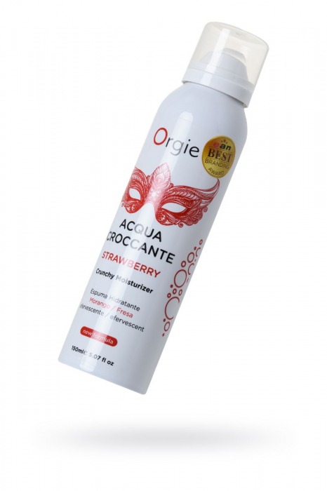 Шипучая увлажняющая пена для чувственного массажа Orgie Acqua Croccante - 150 мл. - ORGIE - купить с доставкой в Астрахани