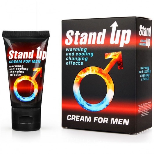 Возбуждающий крем для мужчин Stand Up - 25 гр. - Биоритм - купить с доставкой в Астрахани