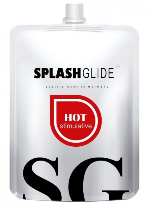 Возбуждающий лубрикант на водной основе Splashglide Hot Stimulative - 100 мл. - Splashglide - купить с доставкой в Астрахани