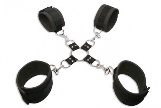 Наручники и наножники с фиксацией Extreme Hog-Tie Kit - Pipedream - купить с доставкой в Астрахани