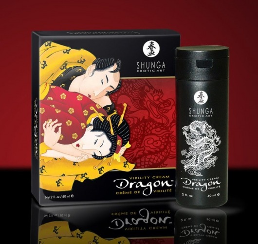Интимный мужской крем  Дракон - Shunga - купить с доставкой в Астрахани