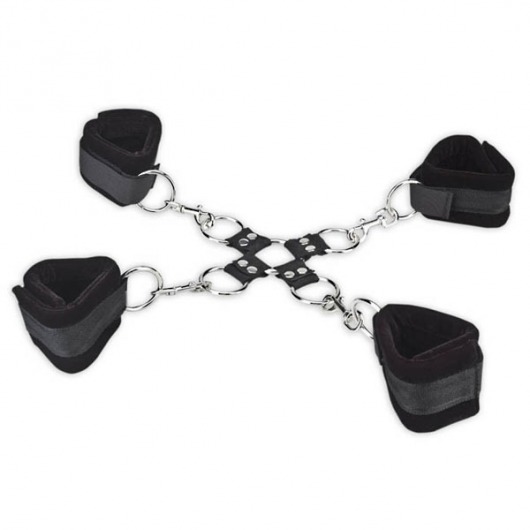 Комплект для сковывания из 5 предметов - Lux Fetish - купить с доставкой в Астрахани