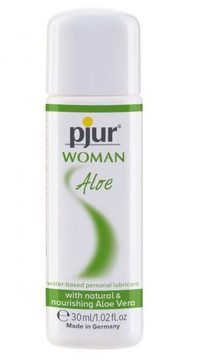 Лубрикант на водной основе pjur WOMAN Aloe - 30 мл. - Pjur - купить с доставкой в Астрахани