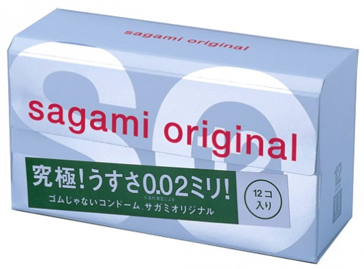 Ультратонкие презервативы Sagami Original - 12 шт. - Sagami - купить с доставкой в Астрахани