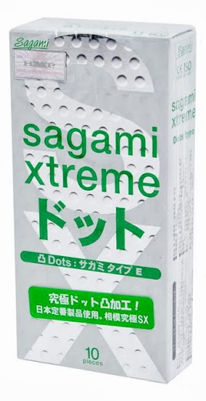 Презервативы Sagami Xtreme Type-E с точками - 10 шт. - Sagami - купить с доставкой в Астрахани