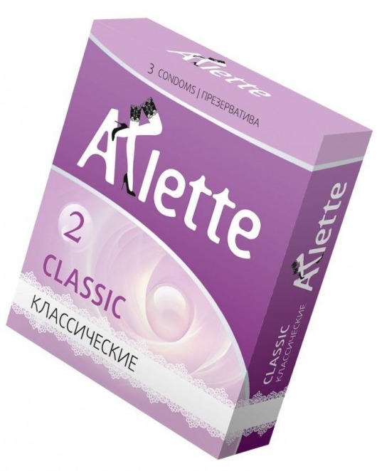 Классические презервативы Arlette Classic - 3 шт. - Arlette - купить с доставкой в Астрахани