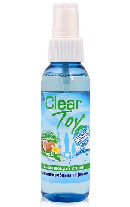 Очищающий спрей для игрушек CLEAR TOY Tropic - 100 мл. - Биоритм - купить с доставкой в Астрахани