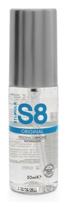 Универсальный лубрикант на водной осноdе S8 Original Lube - 50 мл. - Stimul8 - купить с доставкой в Астрахани