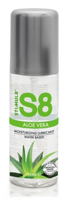 Лубрикант на водной основе S8 Aloe Vera Lube - 125 мл. - Stimul8 - купить с доставкой в Астрахани