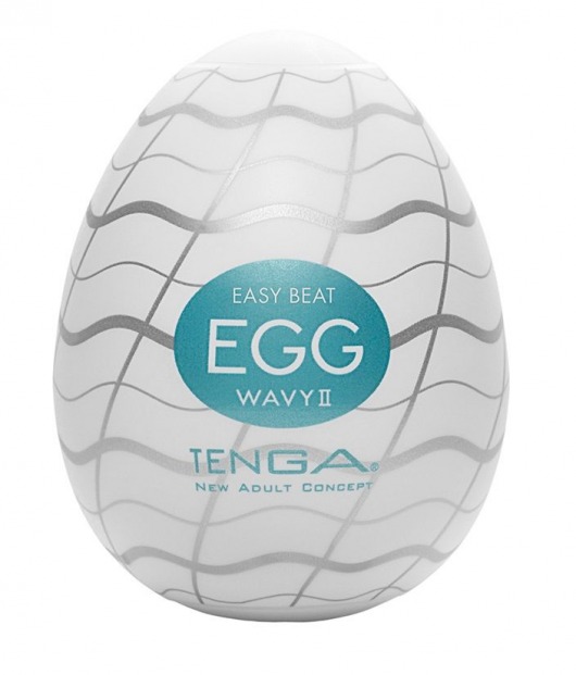 Мастурбатор-яйцо EGG Wavy II - Tenga - в Астрахани купить с доставкой