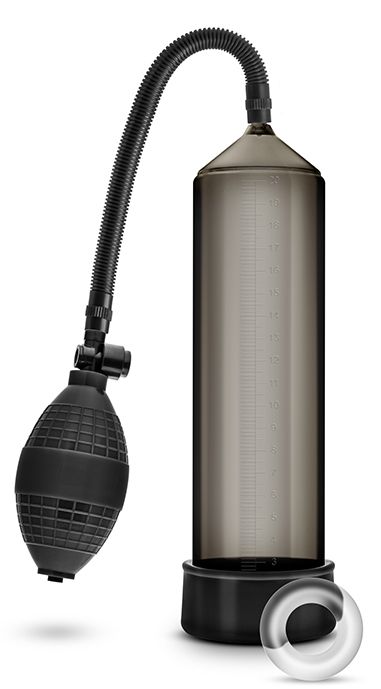 Черная вакуумная помпа VX101 Male Enhancement Pump - Blush Novelties - в Астрахани купить с доставкой