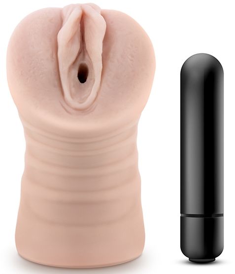 Телесный мастурбатор-вагина Rain - Blush Novelties - в Астрахани купить с доставкой