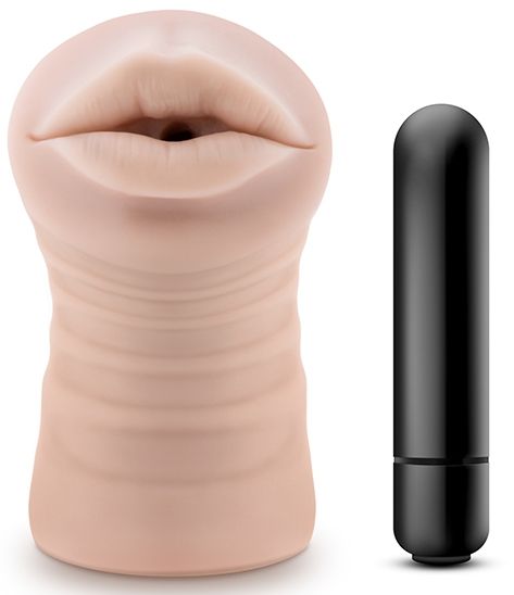 Телесный мастурбатор-ротик Skye - Blush Novelties - в Астрахани купить с доставкой
