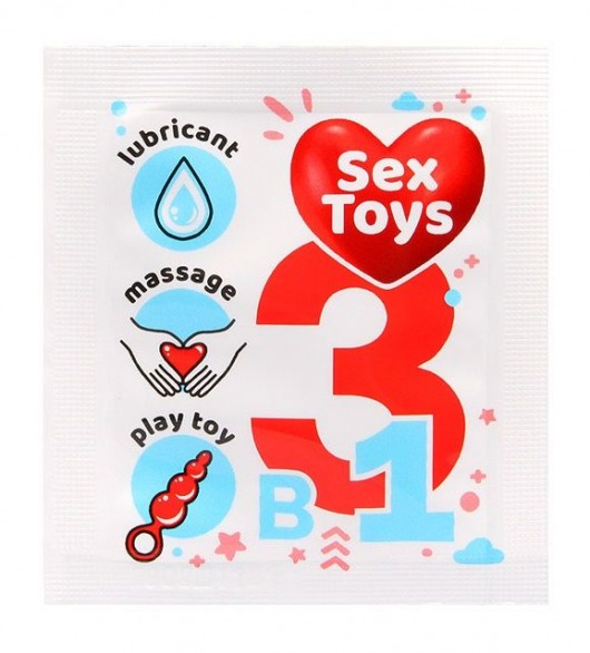 Гель-лубрикант на водной основе Sex Toys - 4 гр. - Биоритм - купить с доставкой в Астрахани