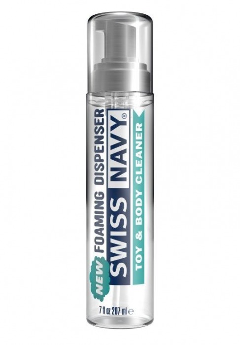 Очищающая пенка для игрушек и тела Swiss Navy Toy   Body Cleaner Foamer - 207 мл. - Swiss navy - купить с доставкой в Астрахани
