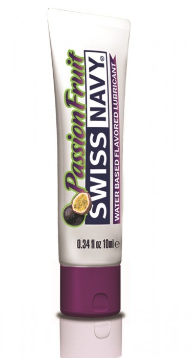 Лубрикант Swiss Navy Passion Fruit Lube с ароматом маракуйи - 10 мл. - Swiss navy - купить с доставкой в Астрахани