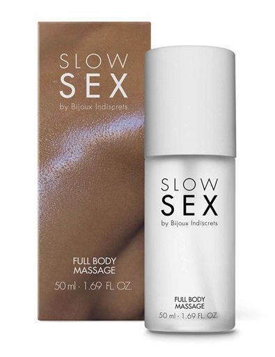 Массажный гель Slow Sex Full Body Massage - 50 мл. - Bijoux Indiscrets - купить с доставкой в Астрахани