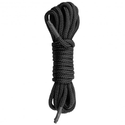 Черная веревка для бондажа Easytoys Bondage Rope - 5 м. - Easy toys - купить с доставкой в Астрахани