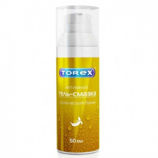 Гель-смазка на водной основе Torex  Тропический банан  - 50 мл. - Torex - купить с доставкой в Астрахани