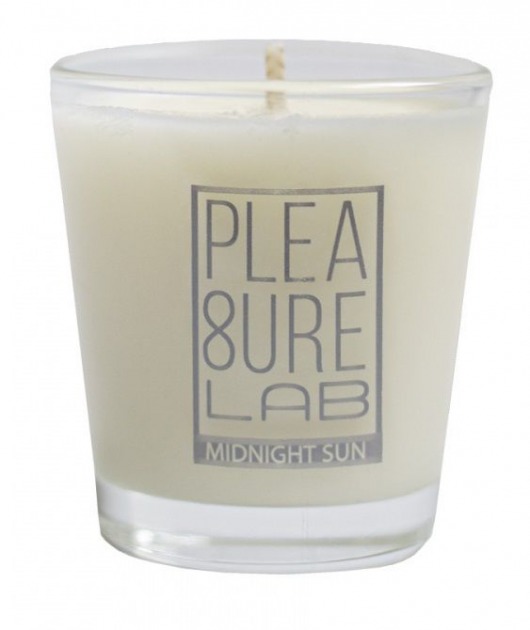 Массажная свеча Midnight Sun с ароматом инжира - 50 мл. - Pleasure Lab - купить с доставкой в Астрахани