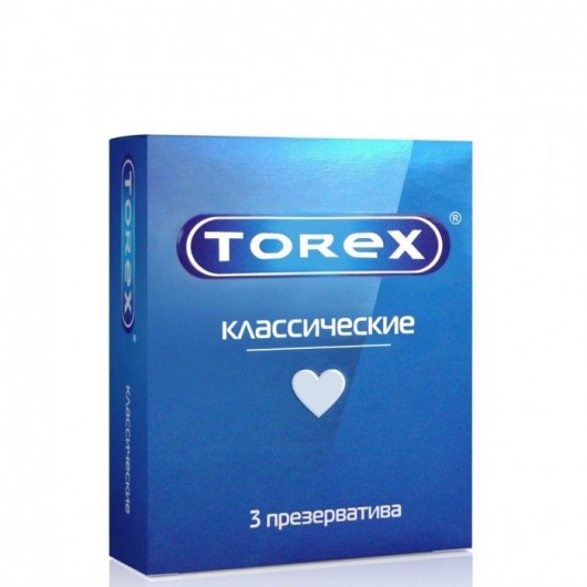 Гладкие презервативы Torex  Классические  - 3 шт. - Torex - купить с доставкой в Астрахани