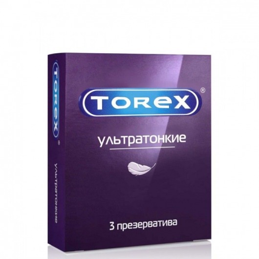 Презервативы Torex  Ультратонкие  - 3 шт. - Torex - купить с доставкой в Астрахани