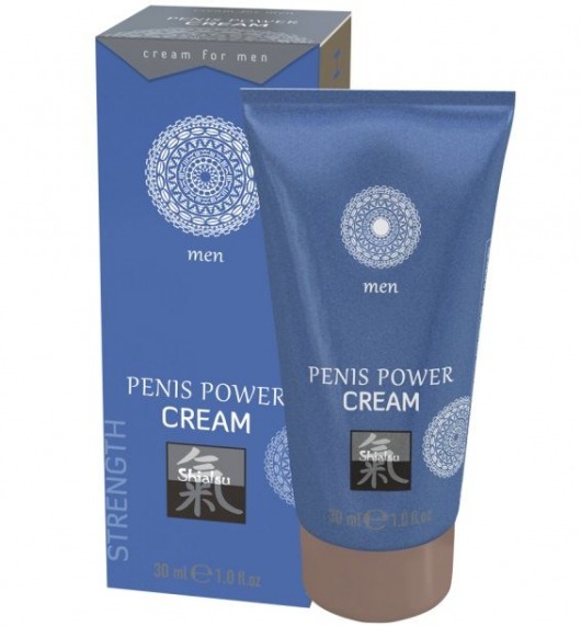 Возбуждающий крем для мужчин Penis Power Cream - 30 мл. - Shiatsu - купить с доставкой в Астрахани