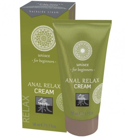 Анальный крем Anal Relax Cream - 50 мл. - Shiatsu - купить с доставкой в Астрахани