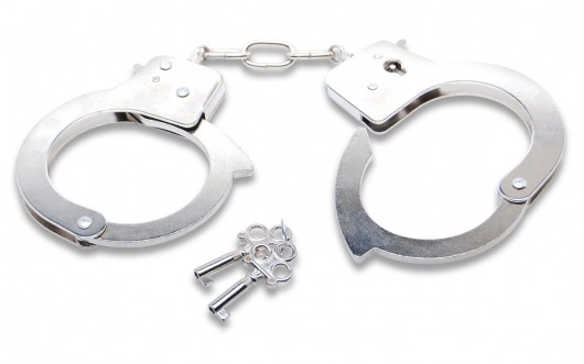 Наручники с ключами Official Handcuffs - Pipedream - купить с доставкой в Астрахани