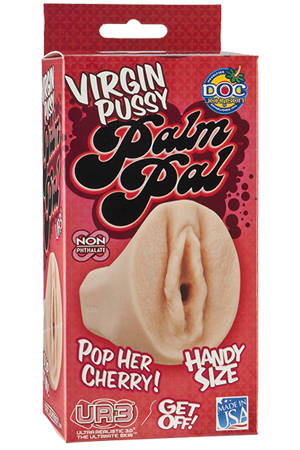 Мастурбатор-вагина Virgin Pussy ULTRASKYN Palm Pal - Doc Johnson - в Астрахани купить с доставкой