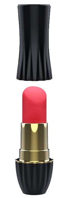 Клиторальный стимулятор-помада LIPSTICK - 9,3 см. - Dream Toys - купить с доставкой в Астрахани