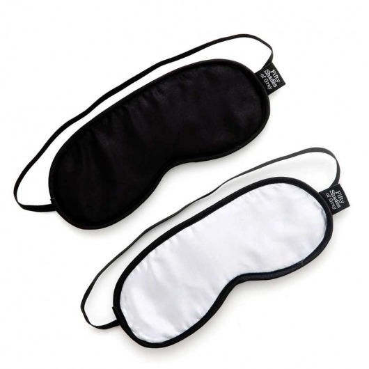 Набор из двух масок на глаза Soft Blindfold Twin Pack - Fifty Shades of Grey - купить с доставкой в Астрахани