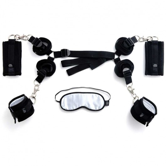 Комплект бондажа Under The Bed Restraints Kit - Fifty Shades of Grey - купить с доставкой в Астрахани