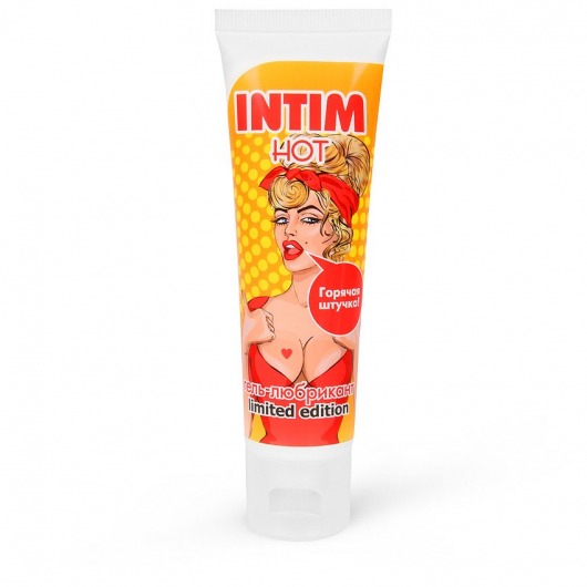 Возбуждающий гель-лубрикант INTIM HOT LIMITED EDITION - 50 гр. - Биоритм - купить с доставкой в Астрахани