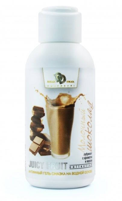 Интимный гель-смазка JUICY FRUIT с ароматом молочного шоколада - 100 мл. - БиоМед - купить с доставкой в Астрахани
