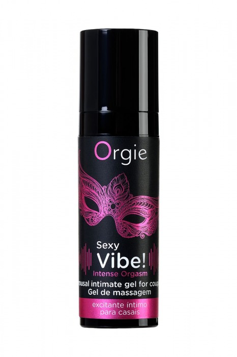 Гель для массажа ORGIE Sexy Vibe Intense Orgasm - 15 мл. - ORGIE - купить с доставкой в Астрахани