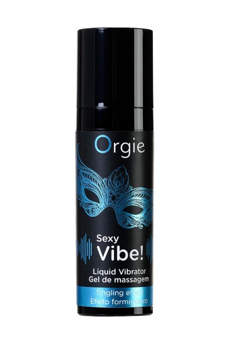 Гель для массажа ORGIE Sexy Vibe Liquid Vibrator с эффектом вибрации - 15 мл. - ORGIE - купить с доставкой в Астрахани