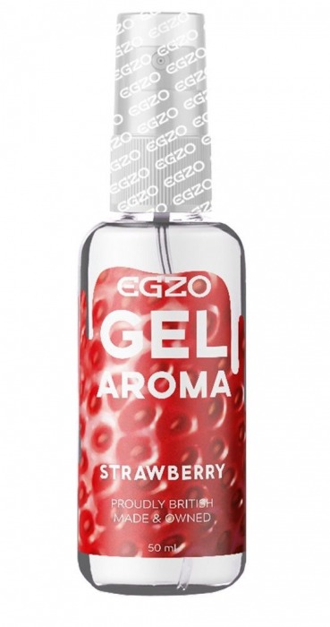 Интимный лубрикант EGZO AROMA с ароматом клубники - 50 мл. - EGZO - купить с доставкой в Астрахани