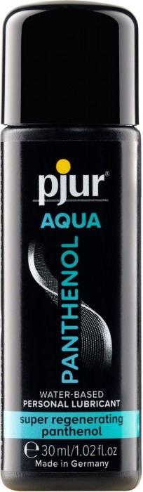 Лубрикант на водной основе с пантенолом pjur AQUA Panthenol - 30 мл. - Pjur - купить с доставкой в Астрахани