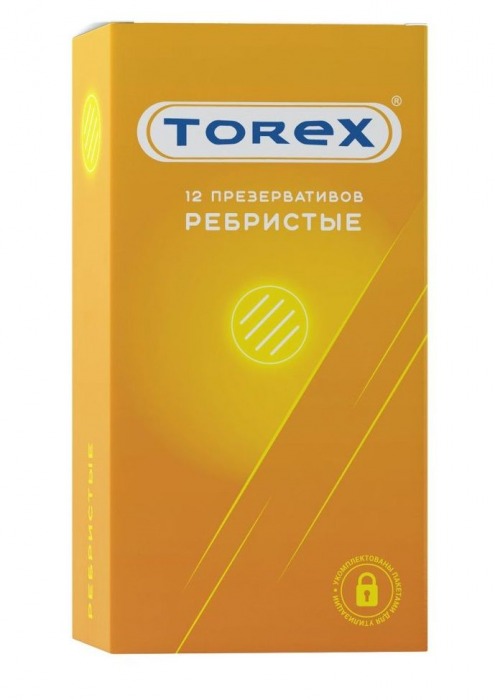 Текстурированные презервативы Torex  Ребристые  - 12 шт. - Torex - купить с доставкой в Астрахани