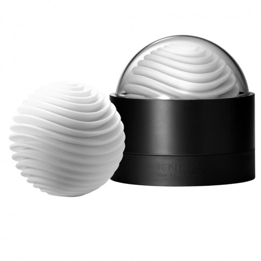 Белый мастурбатор Tenga Geo Aqua - Tenga - в Астрахани купить с доставкой