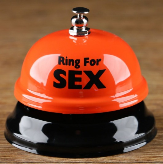 Настольный звонок RING FOR SEX - Сима-Ленд - купить с доставкой в Астрахани