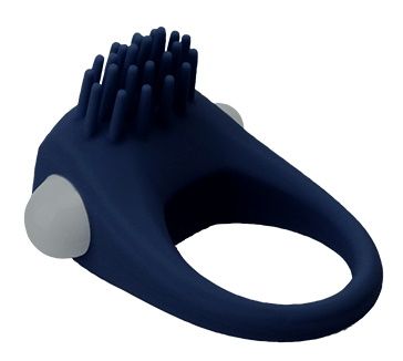 Синее эрекционное виброкольцо STIMU RING - Dream Toys - в Астрахани купить с доставкой