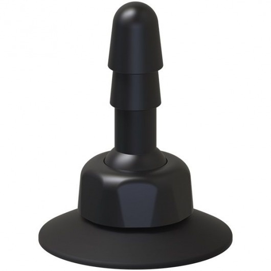 Плаг с присоской для фиксации насадок Deluxe 360° Swivel Suction Cup Plug - Doc Johnson - купить с доставкой в Астрахани