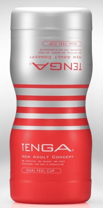 Мастурбатор TENGA Dual Sensation Cup - Tenga - в Астрахани купить с доставкой