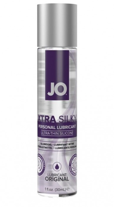 Лубрикант на силиконовой основе JO Xtra Silky - 30 мл. - System JO - купить с доставкой в Астрахани